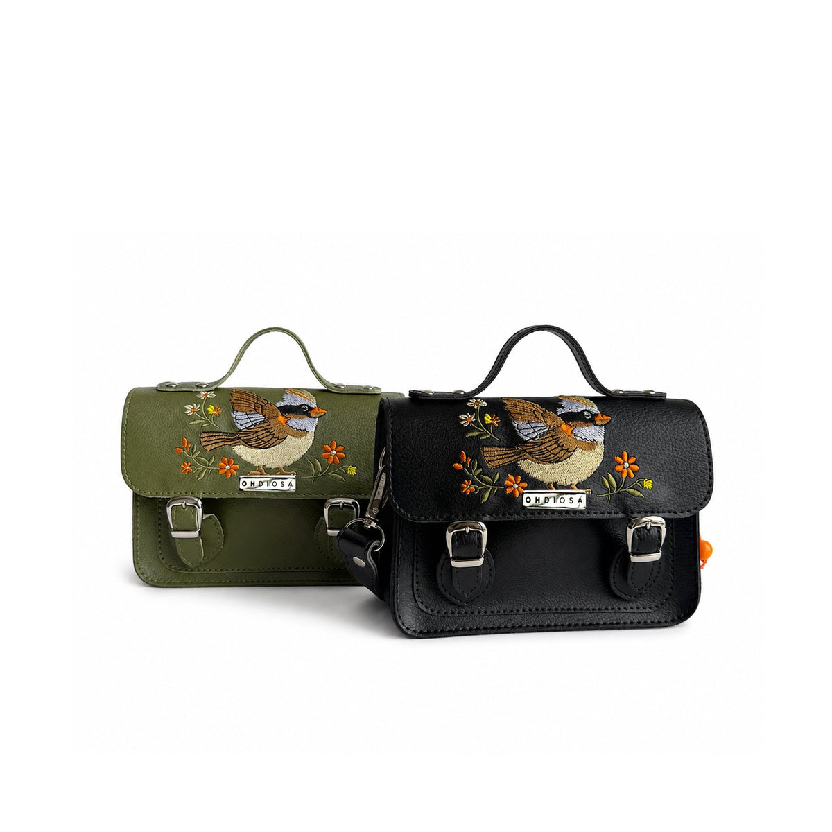 Mini Bogotá Embroidered Belt Bag – Small Convertible Handbag