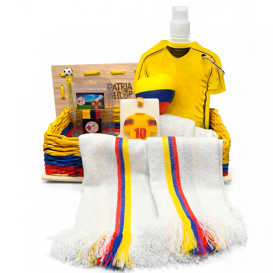 Colombia Soccer Fan Kit – National Team Gift Box