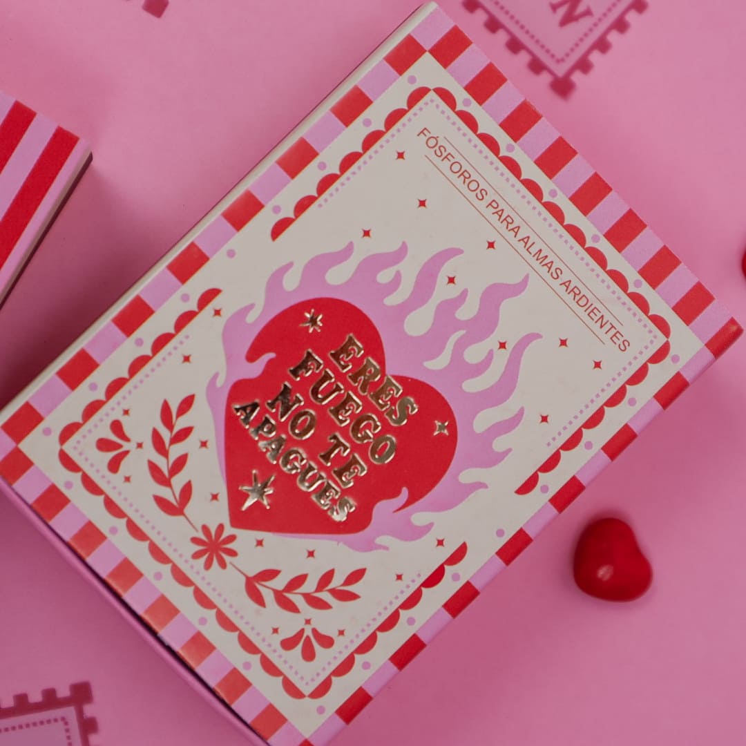 "Matches for Burning Souls" Matchbox