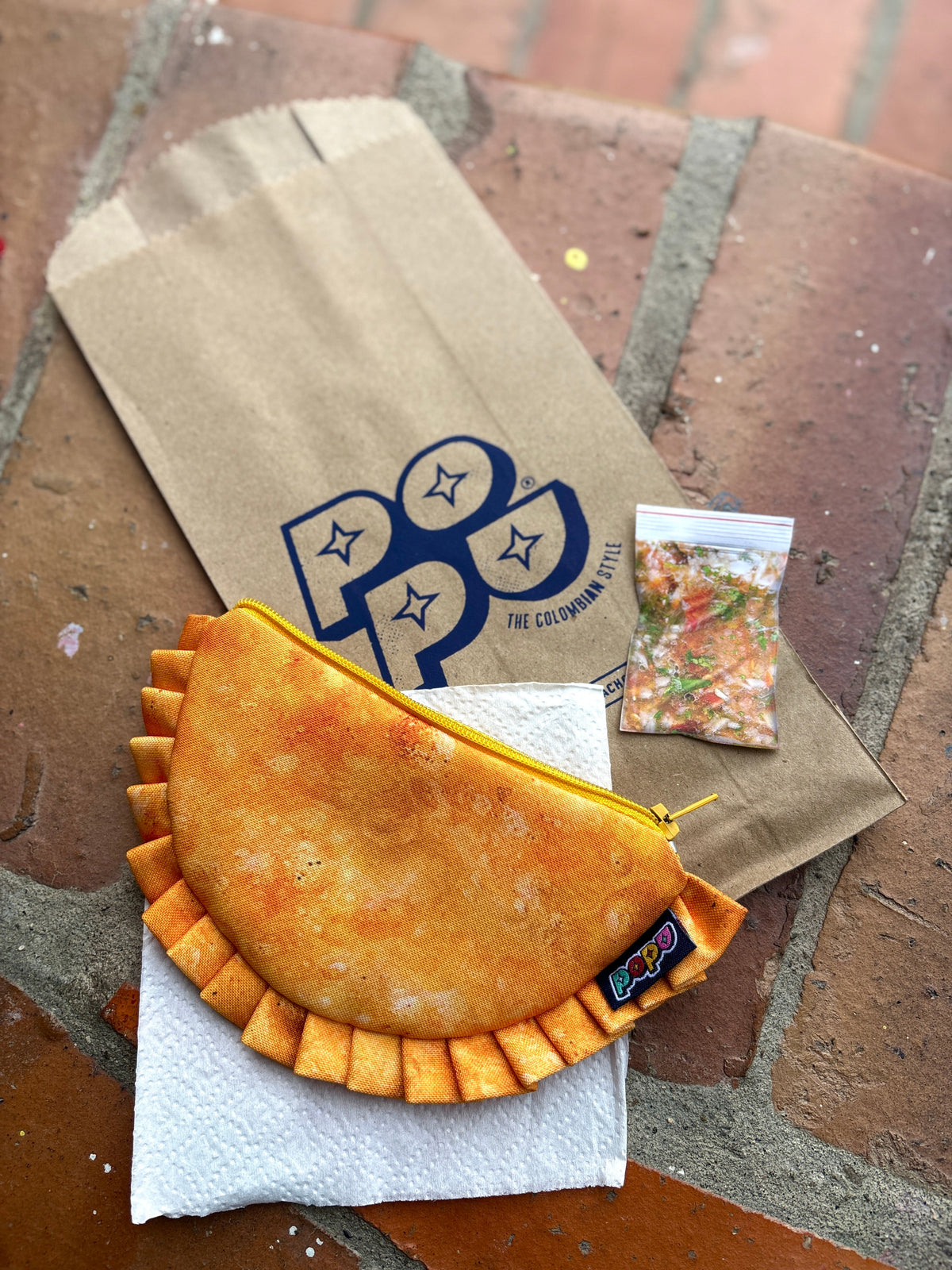 Empanada Coin Purse – Colombian Food Pouch
