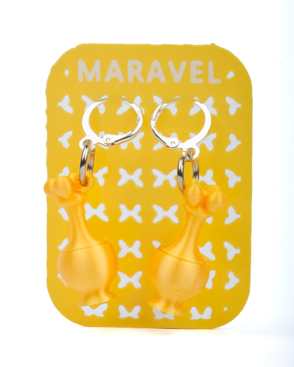 Poporo Quimbaya 3D printed pair of earrings