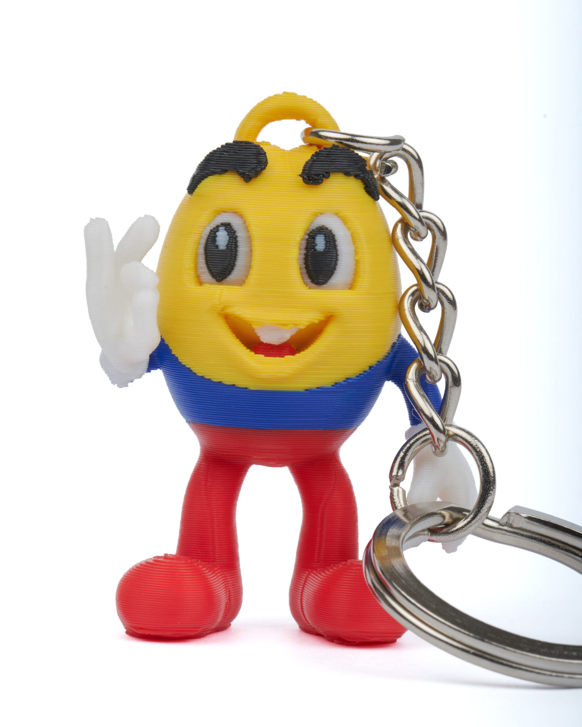 Águila Roja Coffee Bean 3D printed keychain