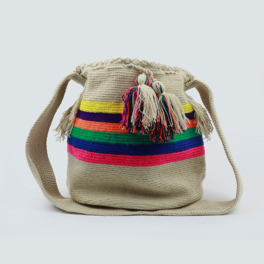 Handcraft Wayuu Backpacks Tribal Crochet Backpack