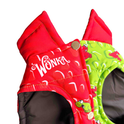 Nerds Watermelon Padded Dog Vest