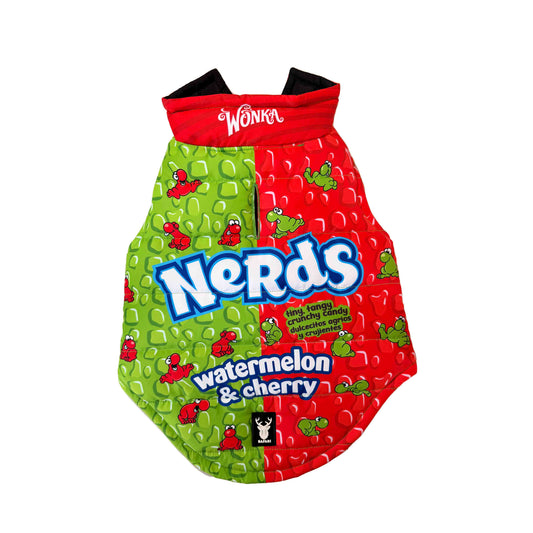 Nerds Watermelon Padded Dog Vest