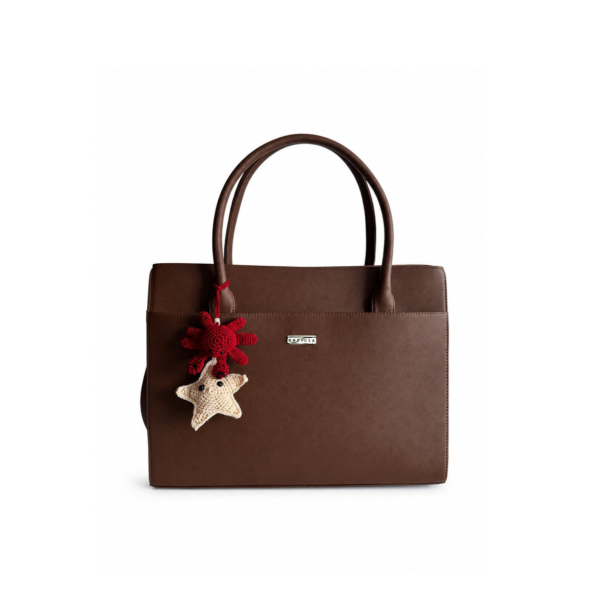 Betty Work Tote Bag – Faux Leather Laptop Shoulder Bag