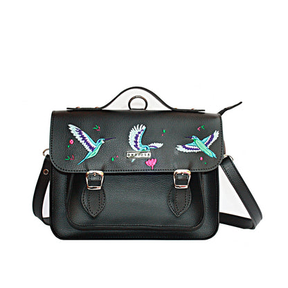 Medium Colibrí Hummingbird Embroidered Bag – Convertible Backpack Purse