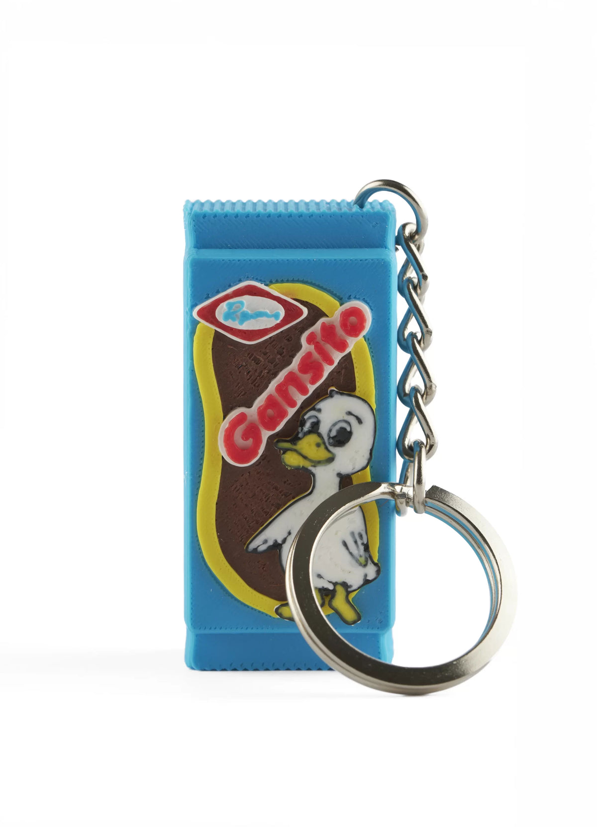 Gansito 3D printed keychain