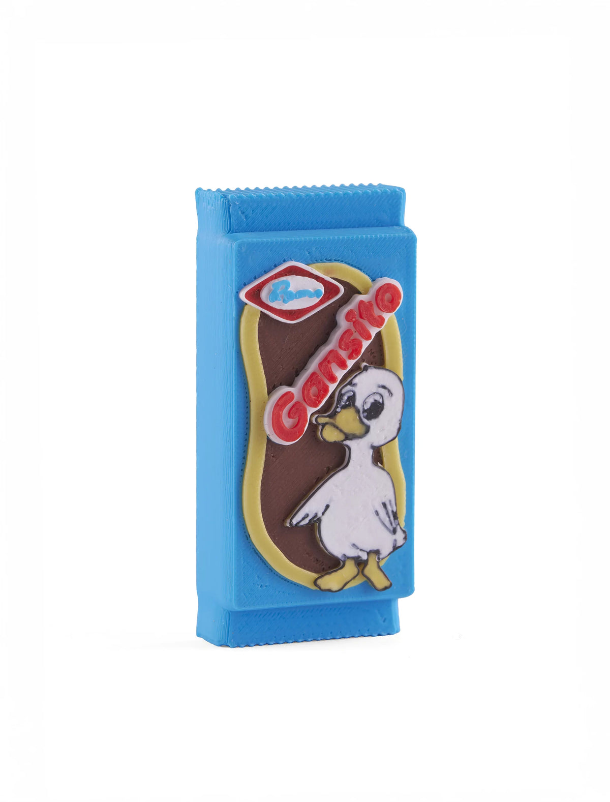 Gansito 3D printed fridge magnet