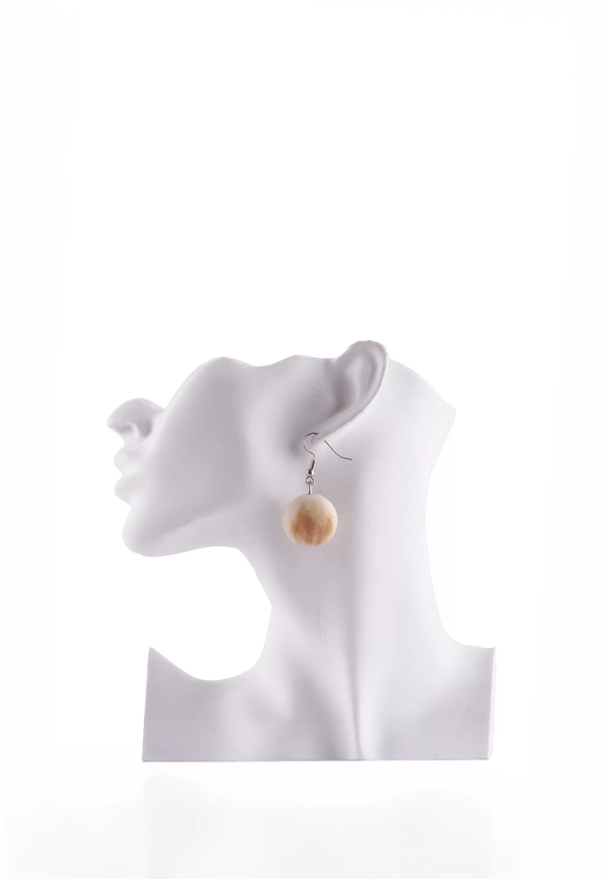 Pandebono 3D printed pair of earrings