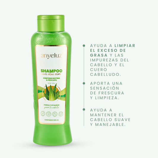 Aloe Vera Shampoo 500 ml