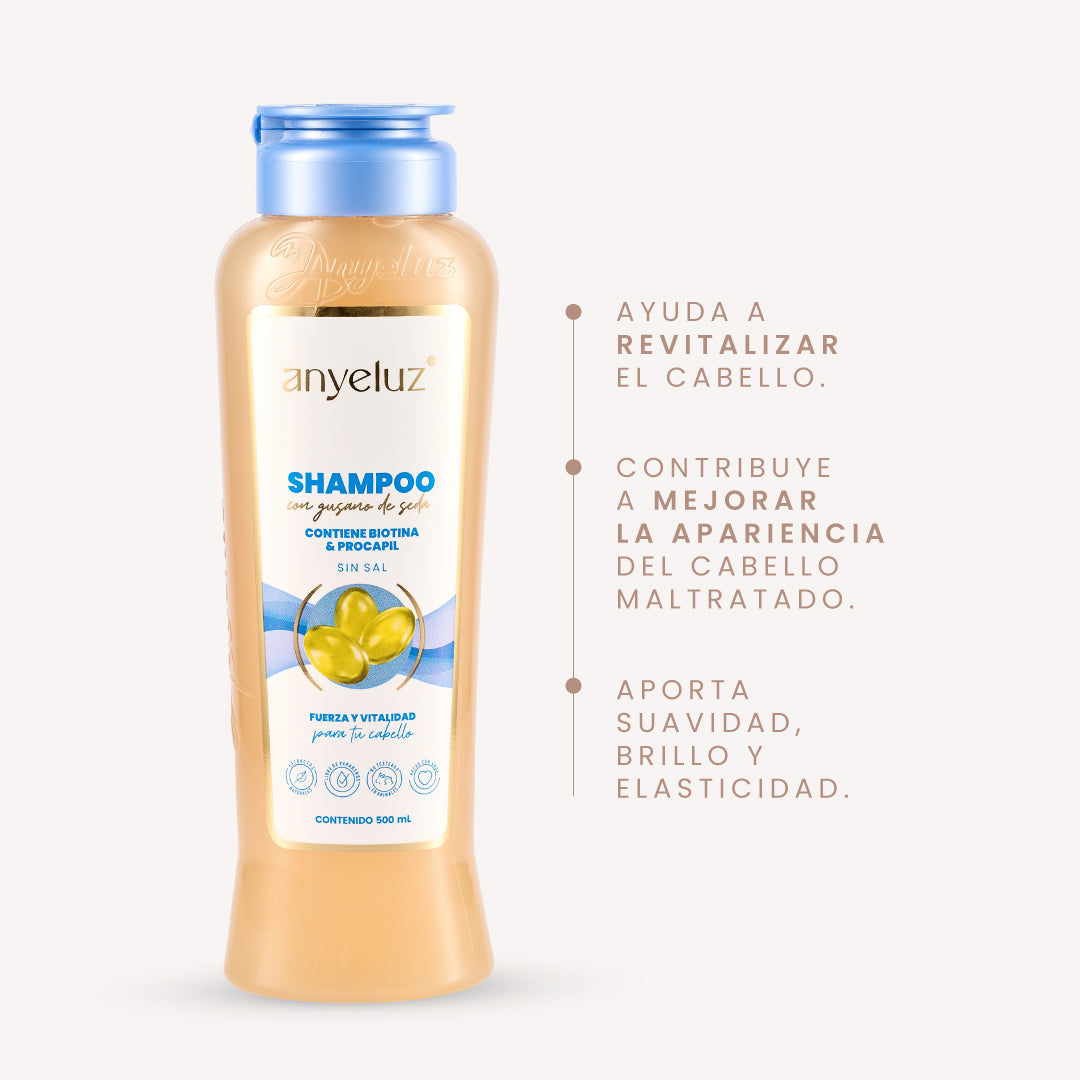 Silk Protein Shampoo 500 ml
