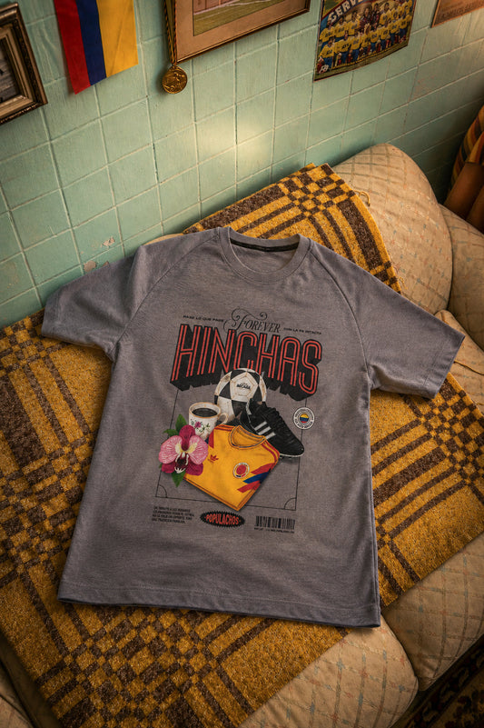 Forever Hinchas Oversized T-Shirt – Colombian Soccer Fan Tee