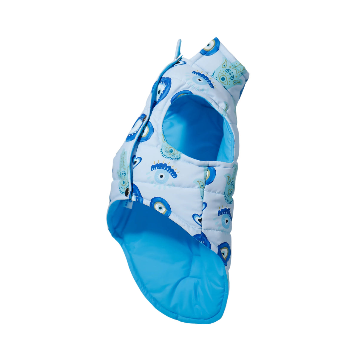 Evil Eye Padded Dog Vest