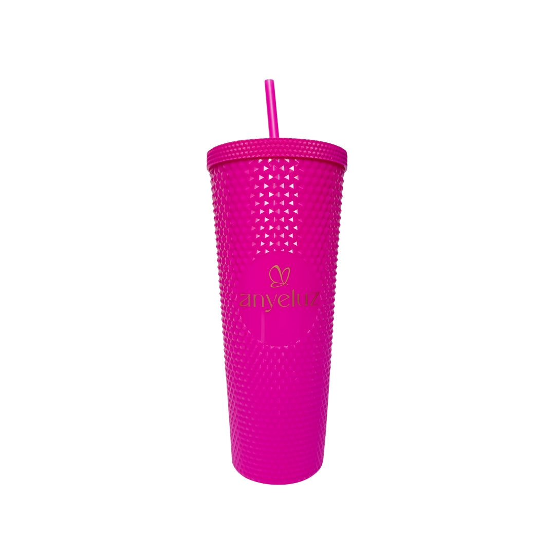 Anyeluz Tumbler with Straw