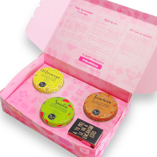 Box of 3 Assorted Moisturizing Body Candles