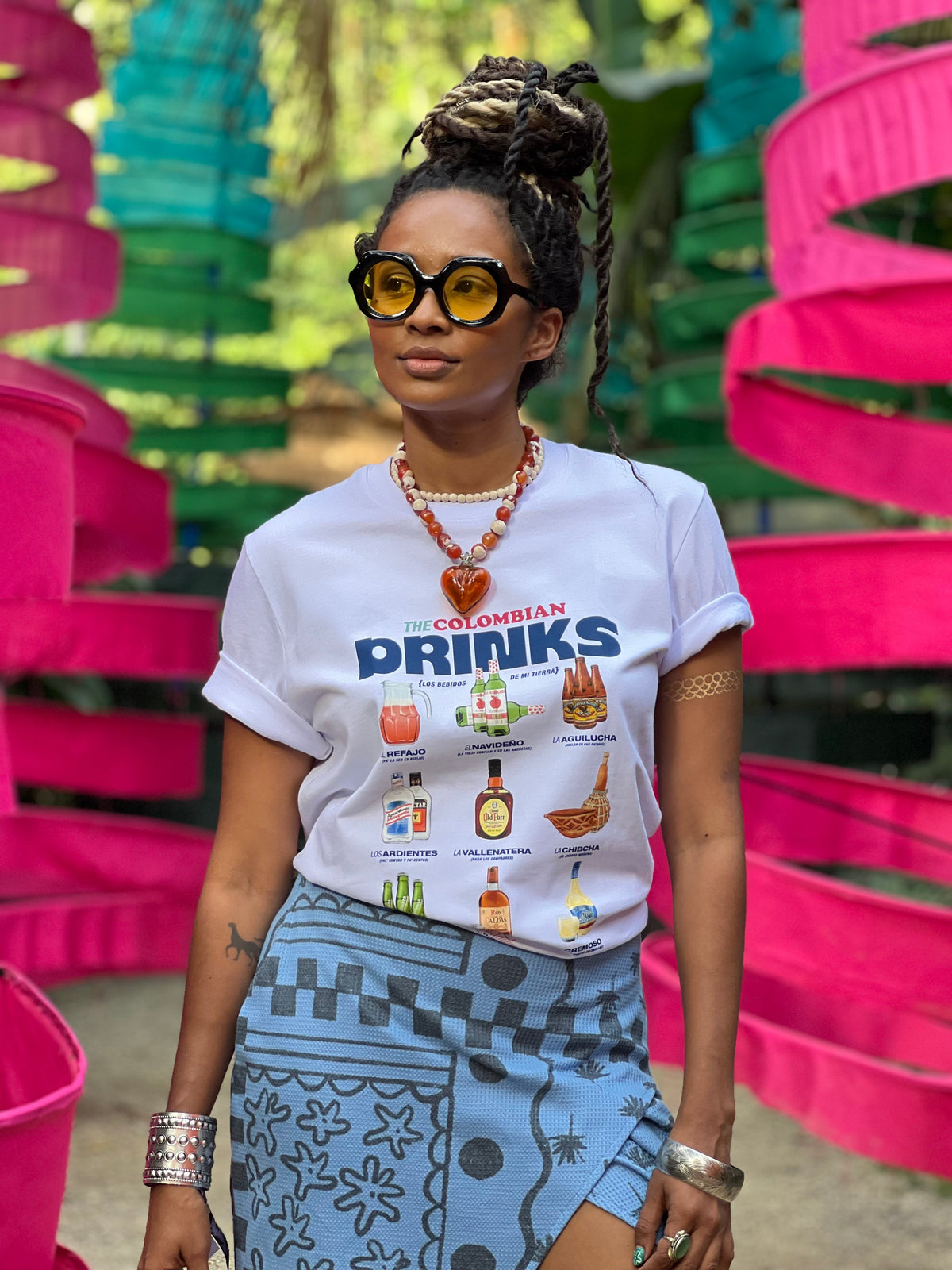 Tragos T-Shirt – Colombian Drinks Graphic Tee