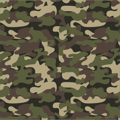 Green Camo Padded Dog Vest