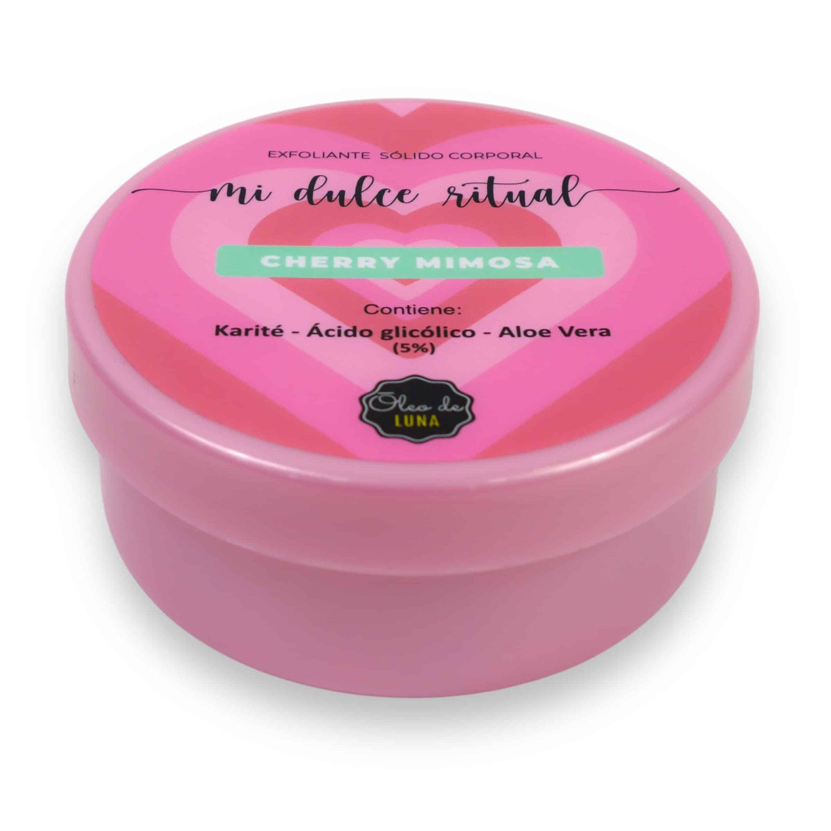 Cherry Mimosa Body Scrub Hearts