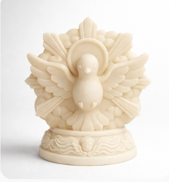 Holy Spirit silicone candle mold