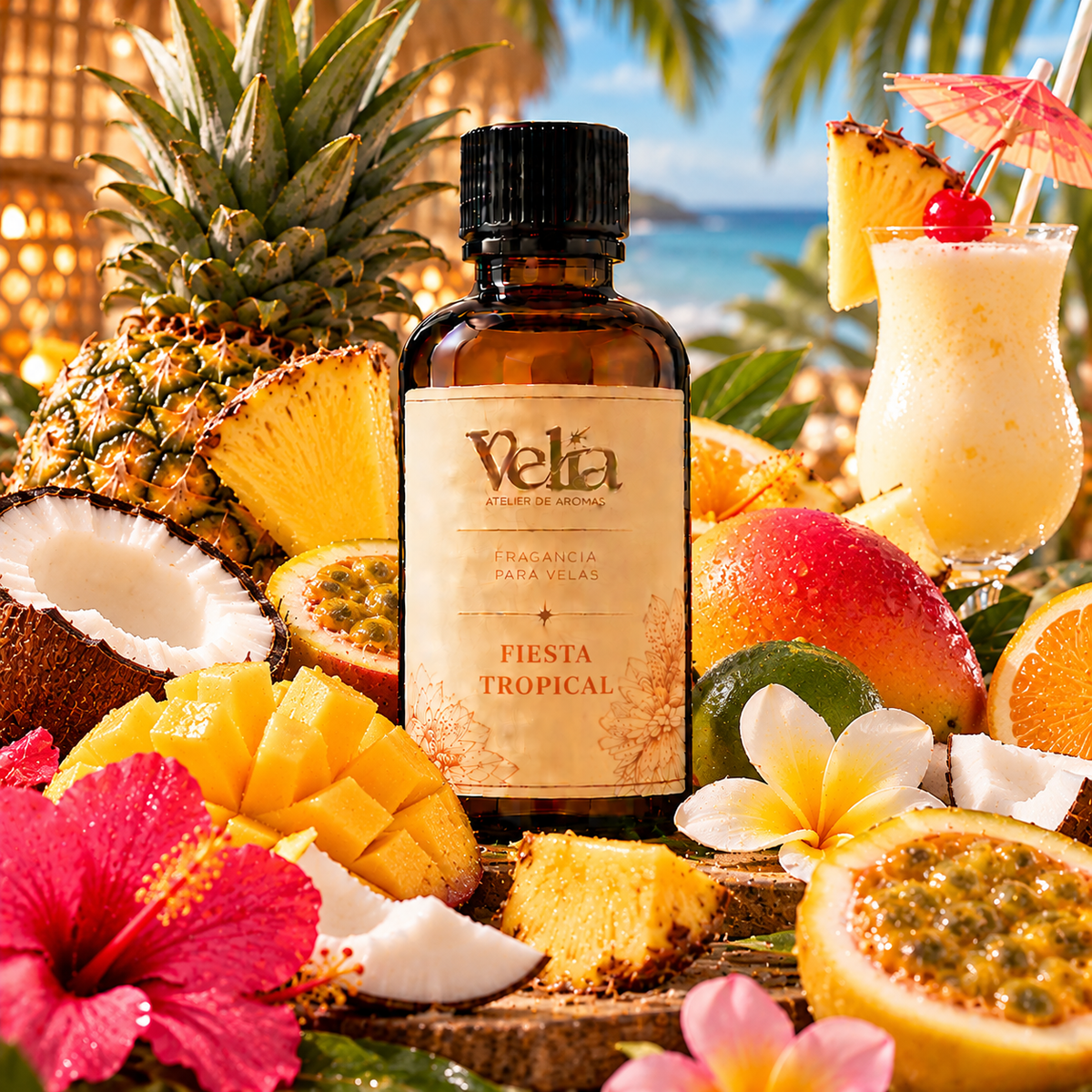 Esencia premium · Fiesta tropical