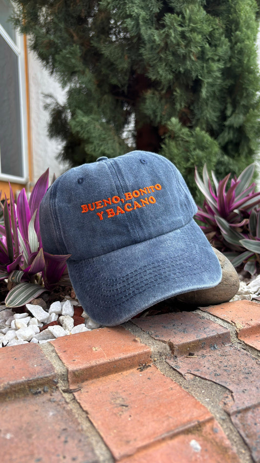 "Bueno, Bonito y Bacano" Cap – Colombian Slang Hat