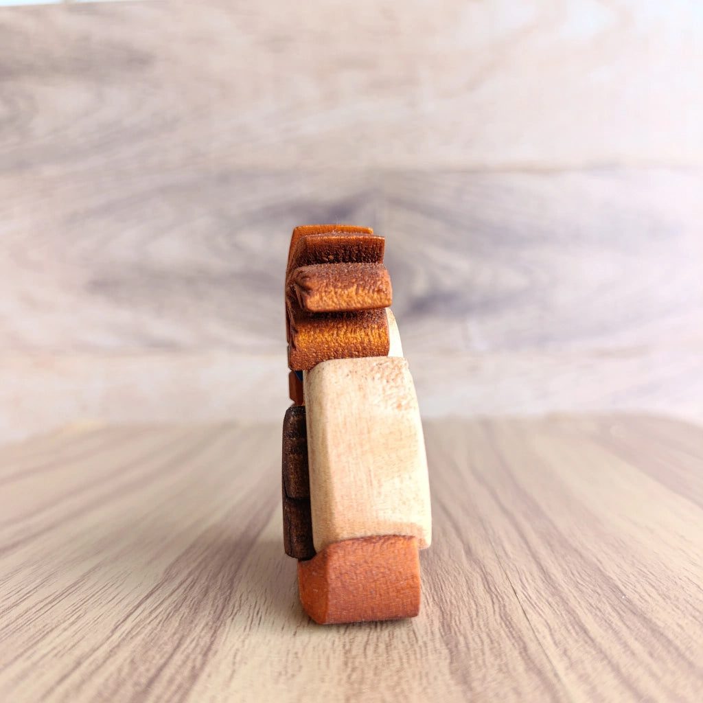 Palm Tree Wooden Nativity Scene