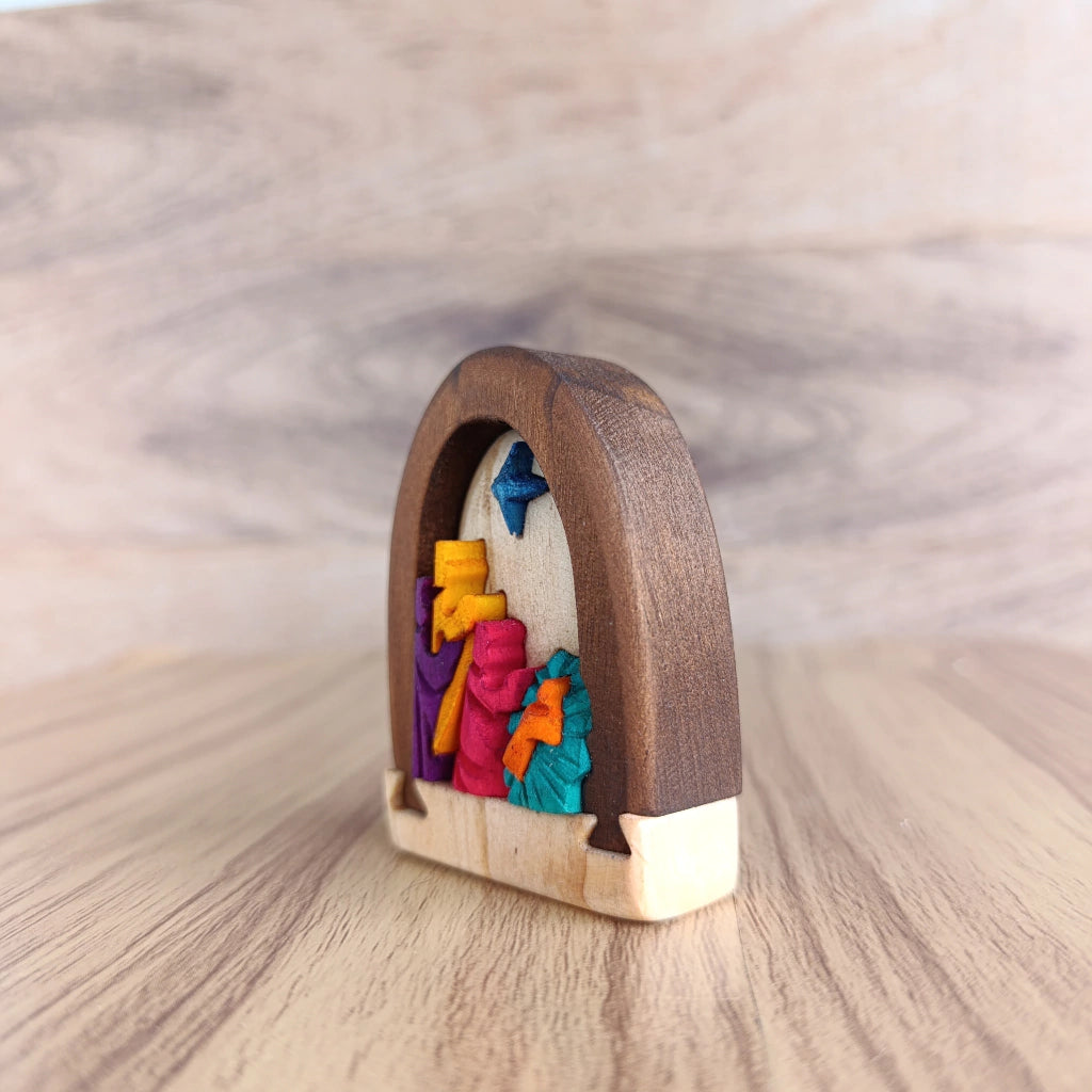 Adoration of the Magi Wood Art