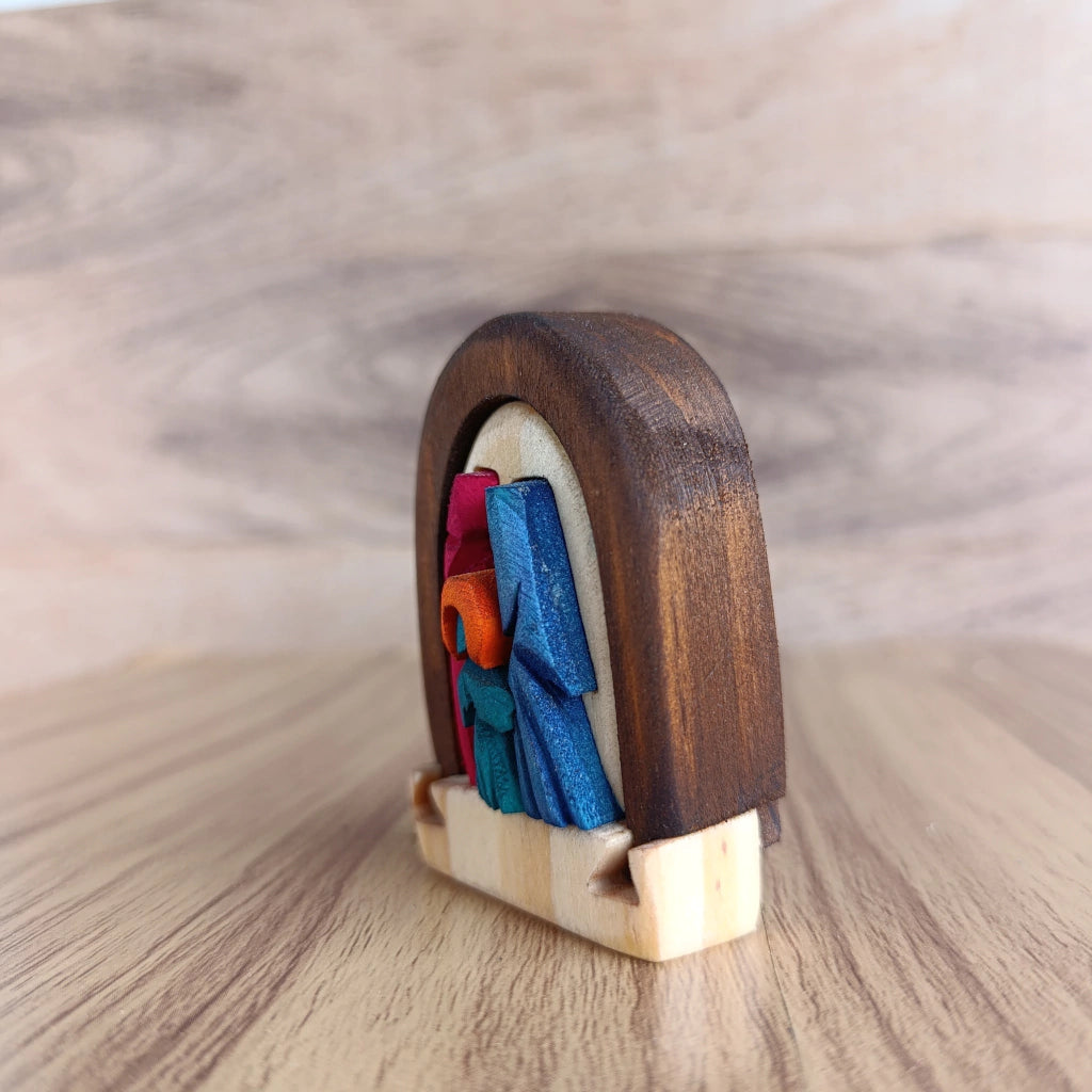 Holy Family Wood Art