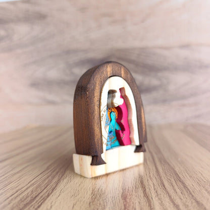 Holy Family Wood Art