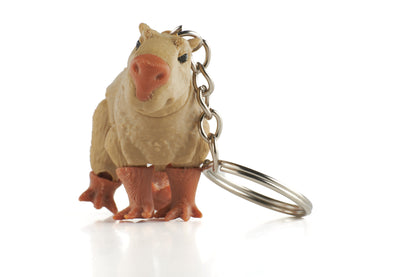 Capybara 3D printed keychain