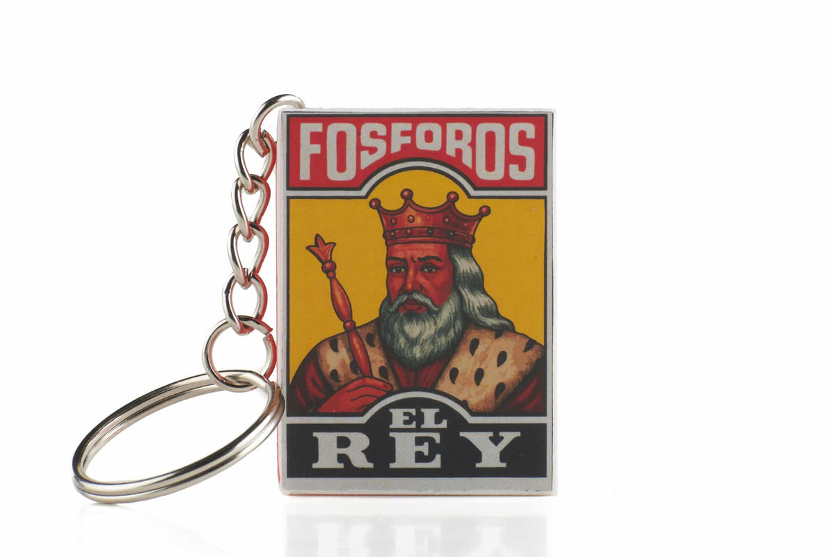 El Rey Matchbox 3D printed keychain