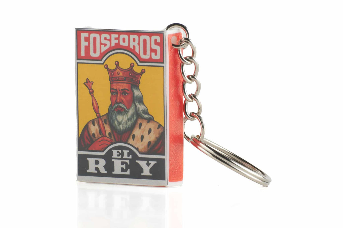 El Rey Matchbox 3D printed keychain