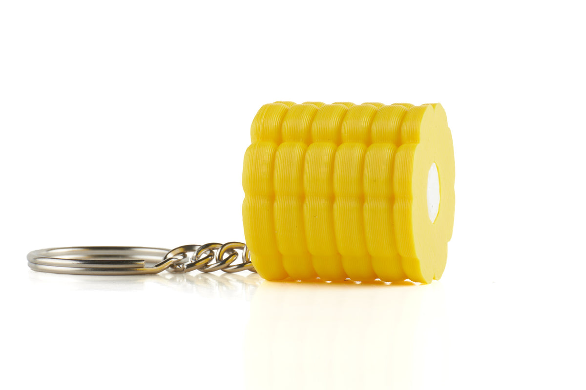 Corn on the Cob 3D printed keychain