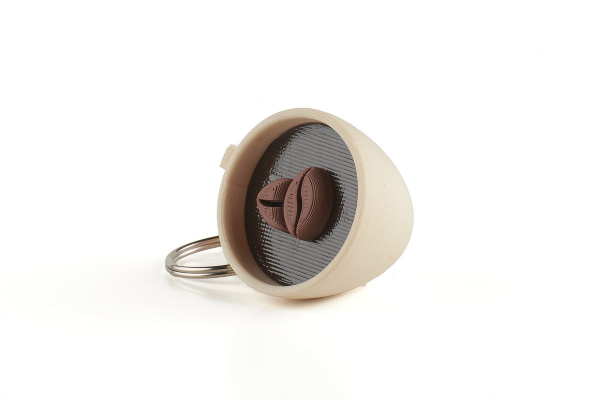 Coffee Cup 3D printed keychain