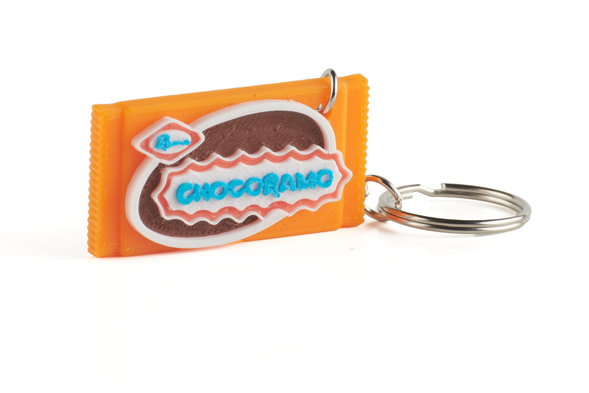 Chocoramo 3D printed keychain