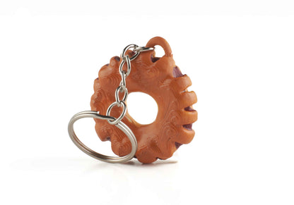 Roscón 3D printed keychain