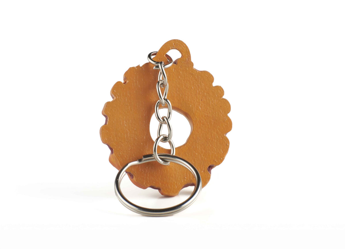Roscón 3D printed keychain