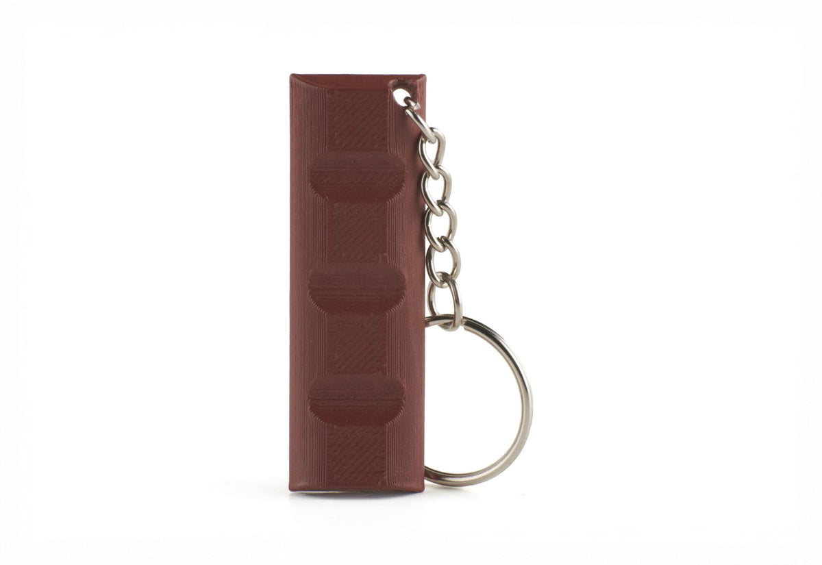 Jet Chocolate Bar 3D printed keychain