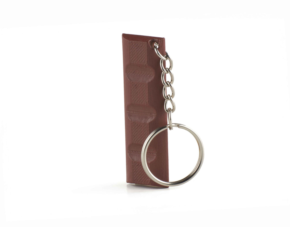 Jet Chocolate Bar 3D printed keychain