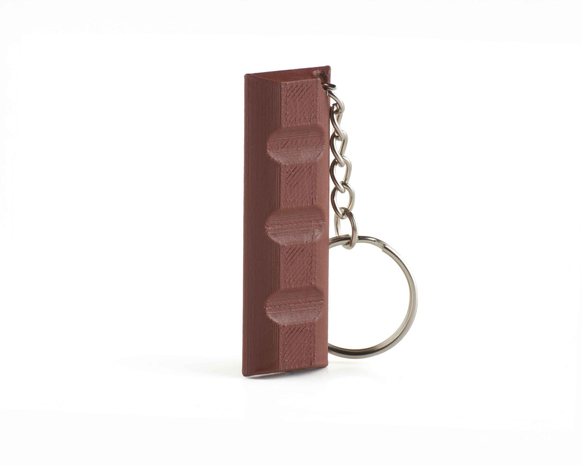 Jet Chocolate Bar 3D printed keychain