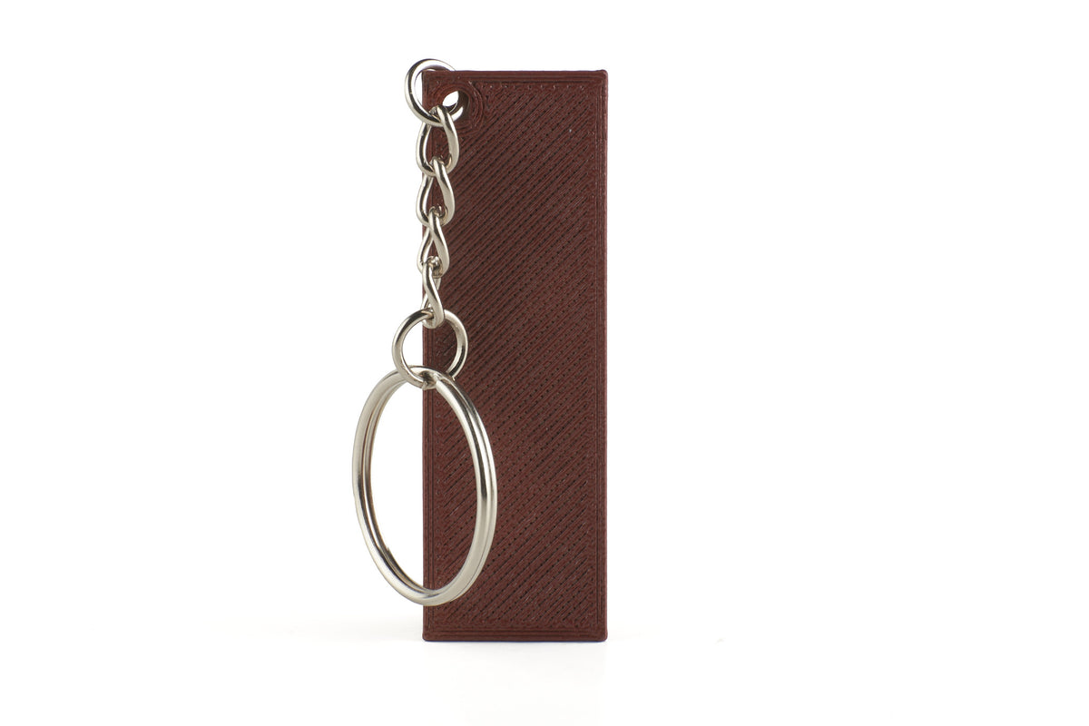 Jet Chocolate Bar 3D printed keychain