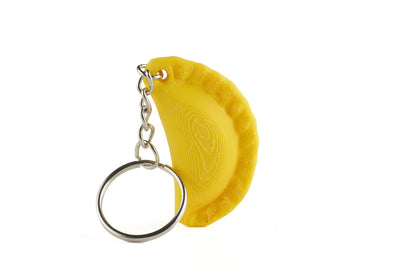 Empanada 3D printed keychain