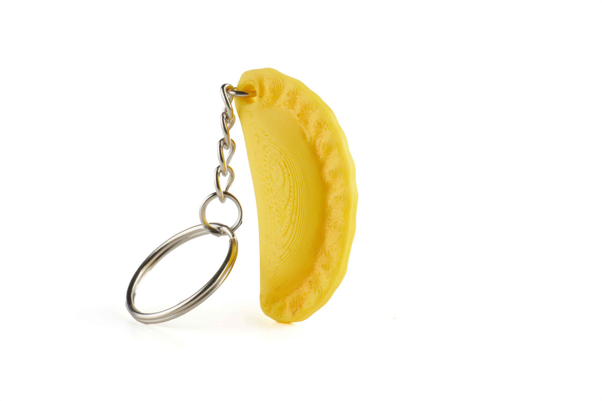 Empanada 3D printed keychain