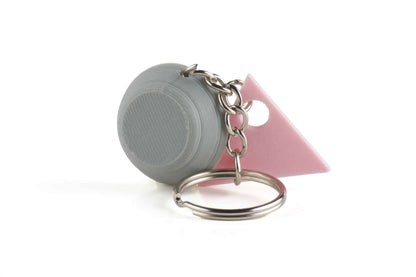 Tejo & Mecha 3D printed keychain