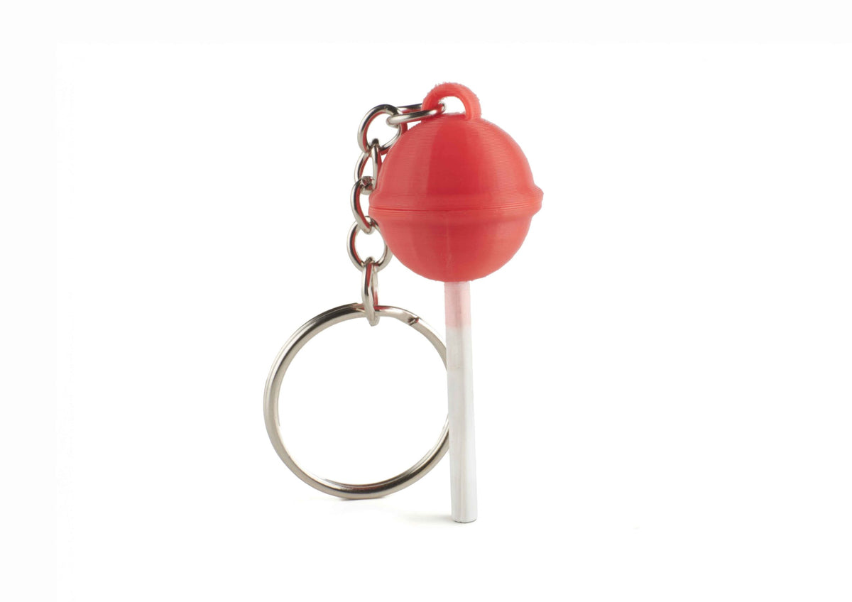 Bon Bon Bum Lollipop 3D printed keychain