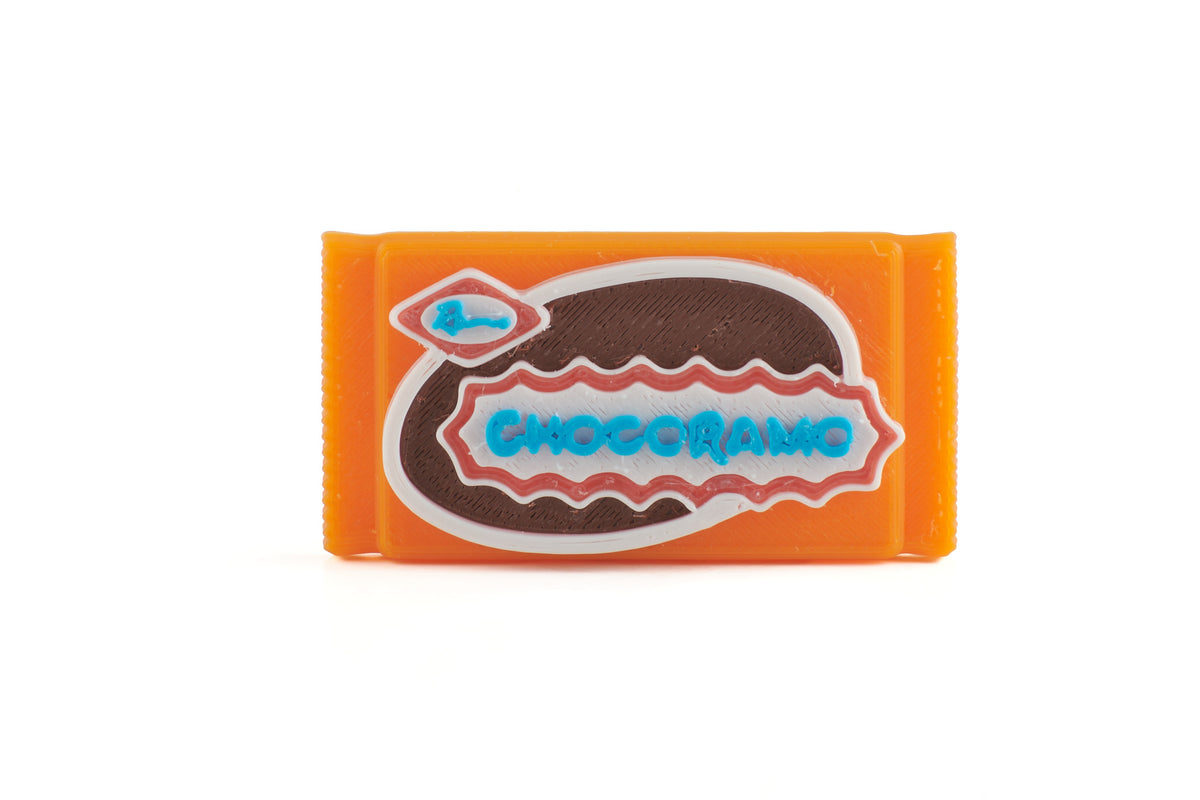 Chocoramo 3D printed fridge magnet