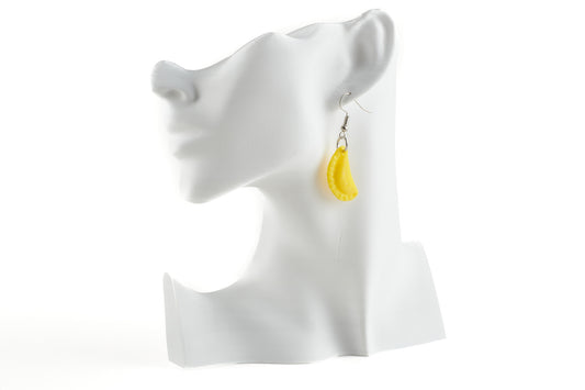 Empanada 3D printed pair of earrings