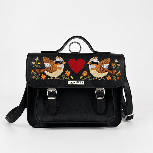 Medium Bogotá Copetón Embroidered Bag – Convertible Backpack Purse