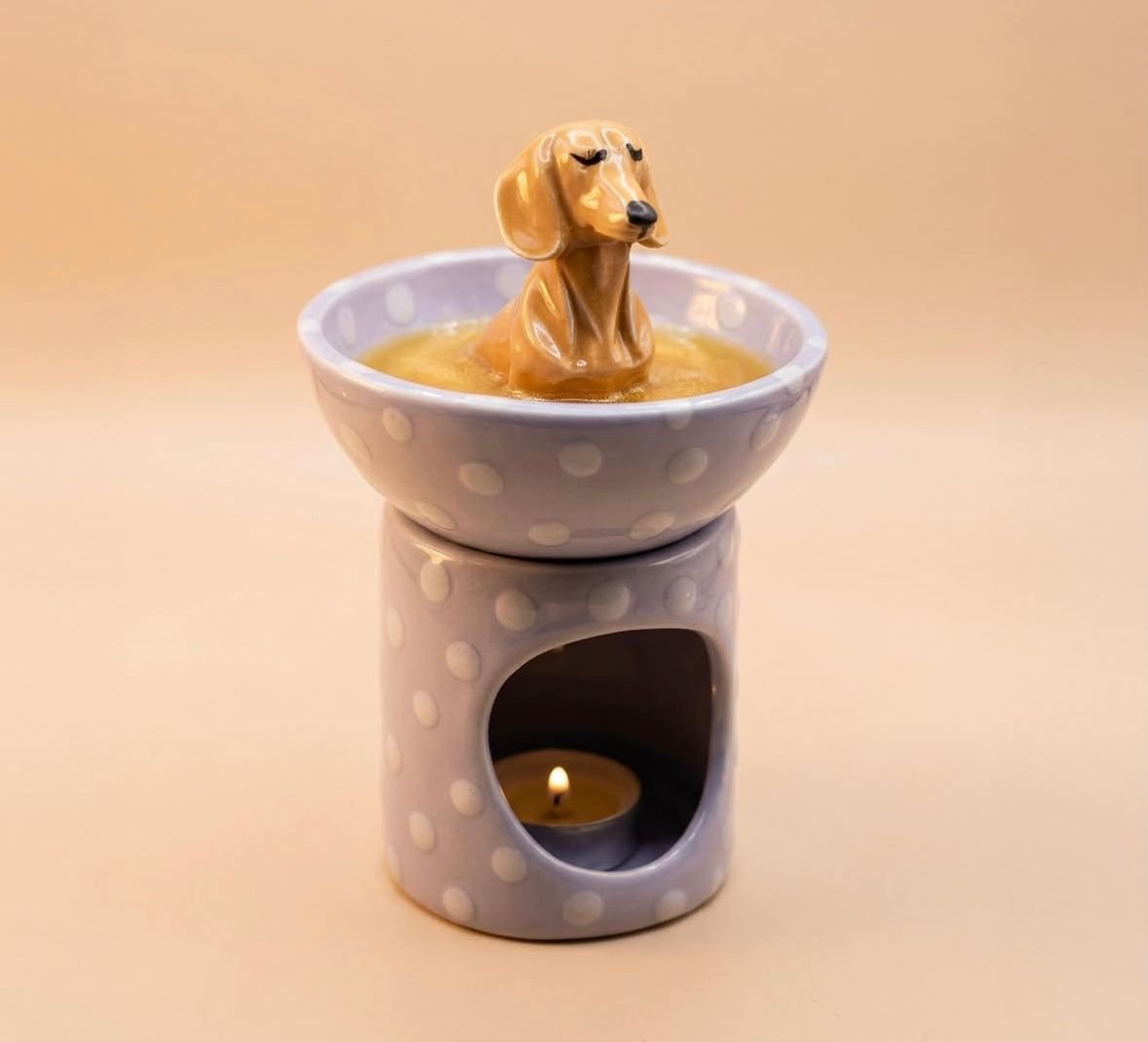 Dachshund essence oil burner dog lover gift